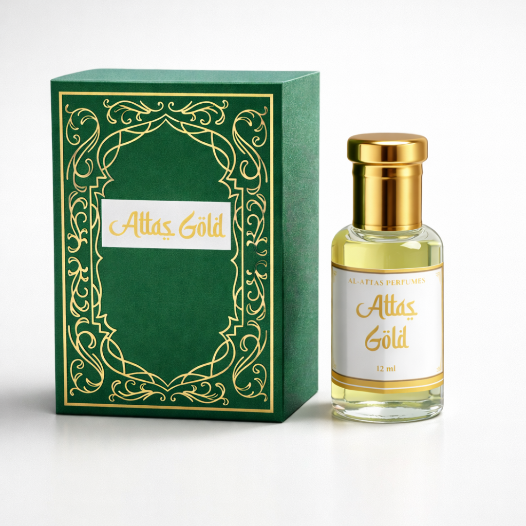 Attas Gold Attar | Luxury Citrus Leather Woody