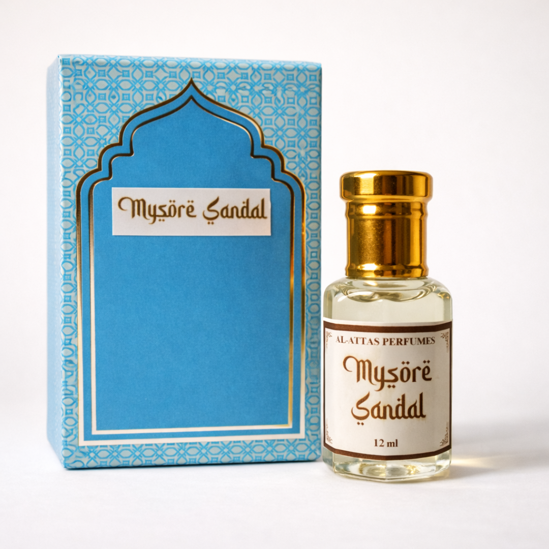 Mysore Sandal Attar Pure Oriental Woody Sandalwood Perfume Oil