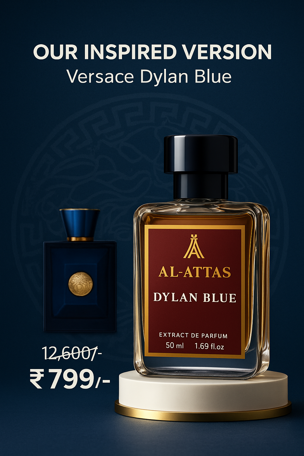 Dylan Blue Perfume | Inspired by Versace Dylan Blue