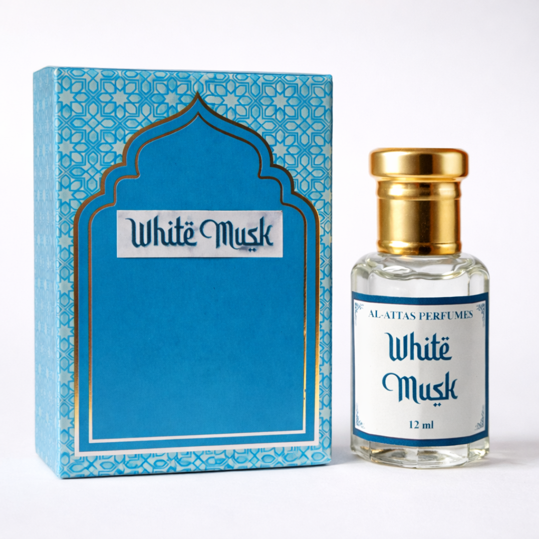 White Musk Attar by Al-Attas Perfume  Long Lasting Oriental Floral Musk