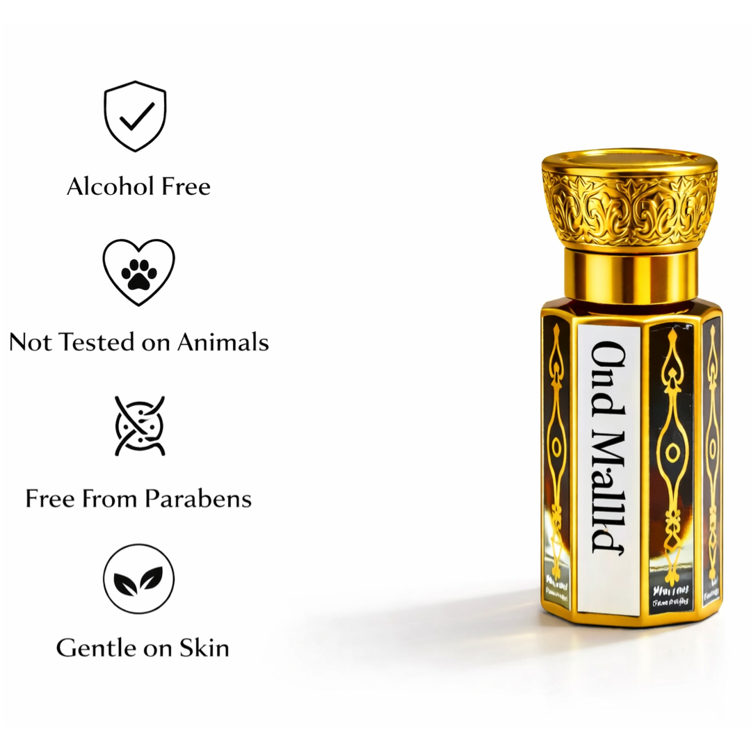 Oud Maliki Royal | 100% Alcohol-Free Premium Oud Attar for Men