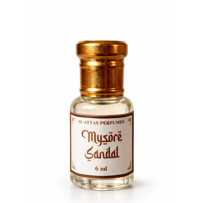 Mysore Sandal Attar  Pure Oriental Woody Sandalwood Perfume Oil - AL-ATTAS PERFUME