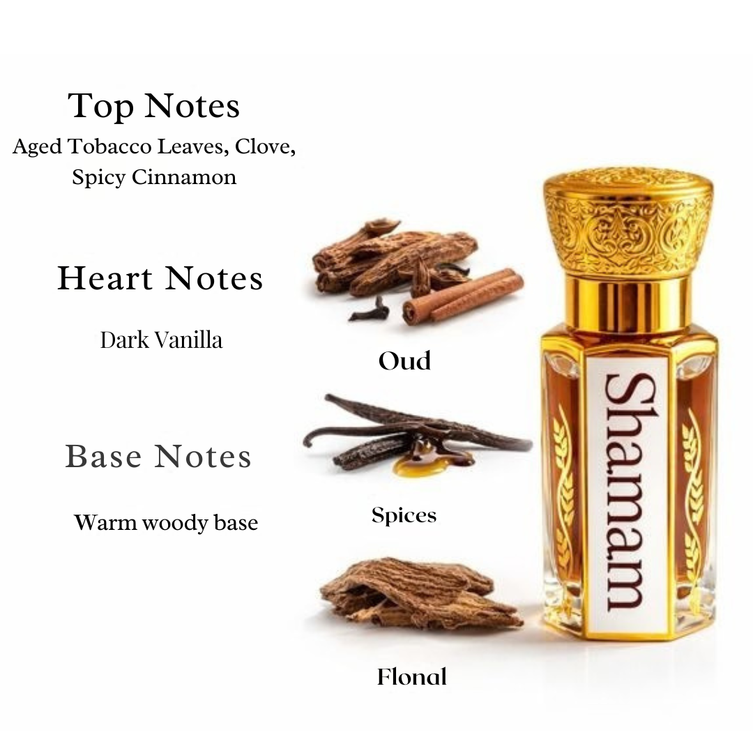 Shamamah Heritage Royal  Premium Herbal Attar for Men
