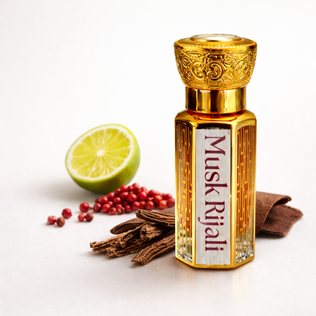Musk Rijali Attar | Powerful Oriental Woody Fragrance for Men