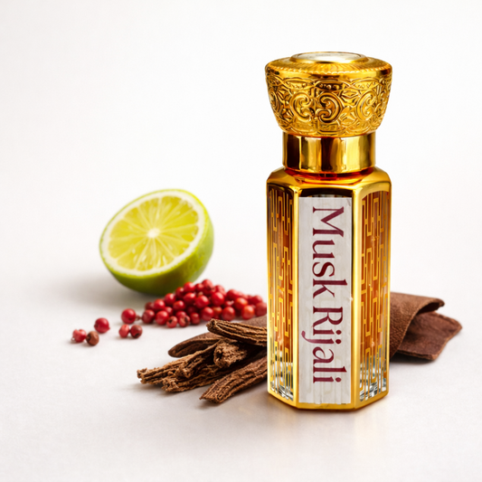 Musk Rijali Attar | Powerful Oriental Woody Fragrance for Men