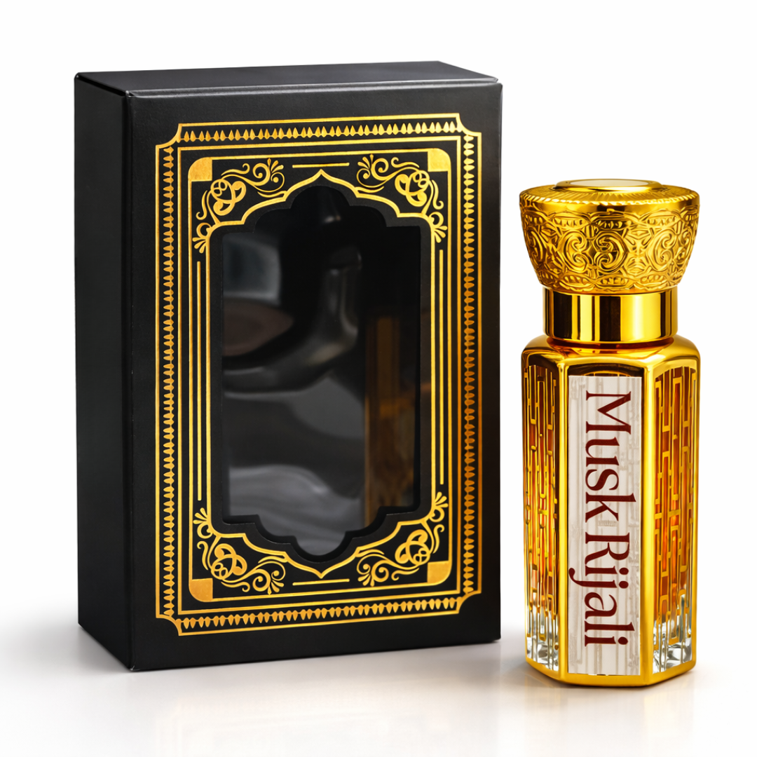 Musk Rijali Attar | Powerful Oriental Woody Fragrance for Men
