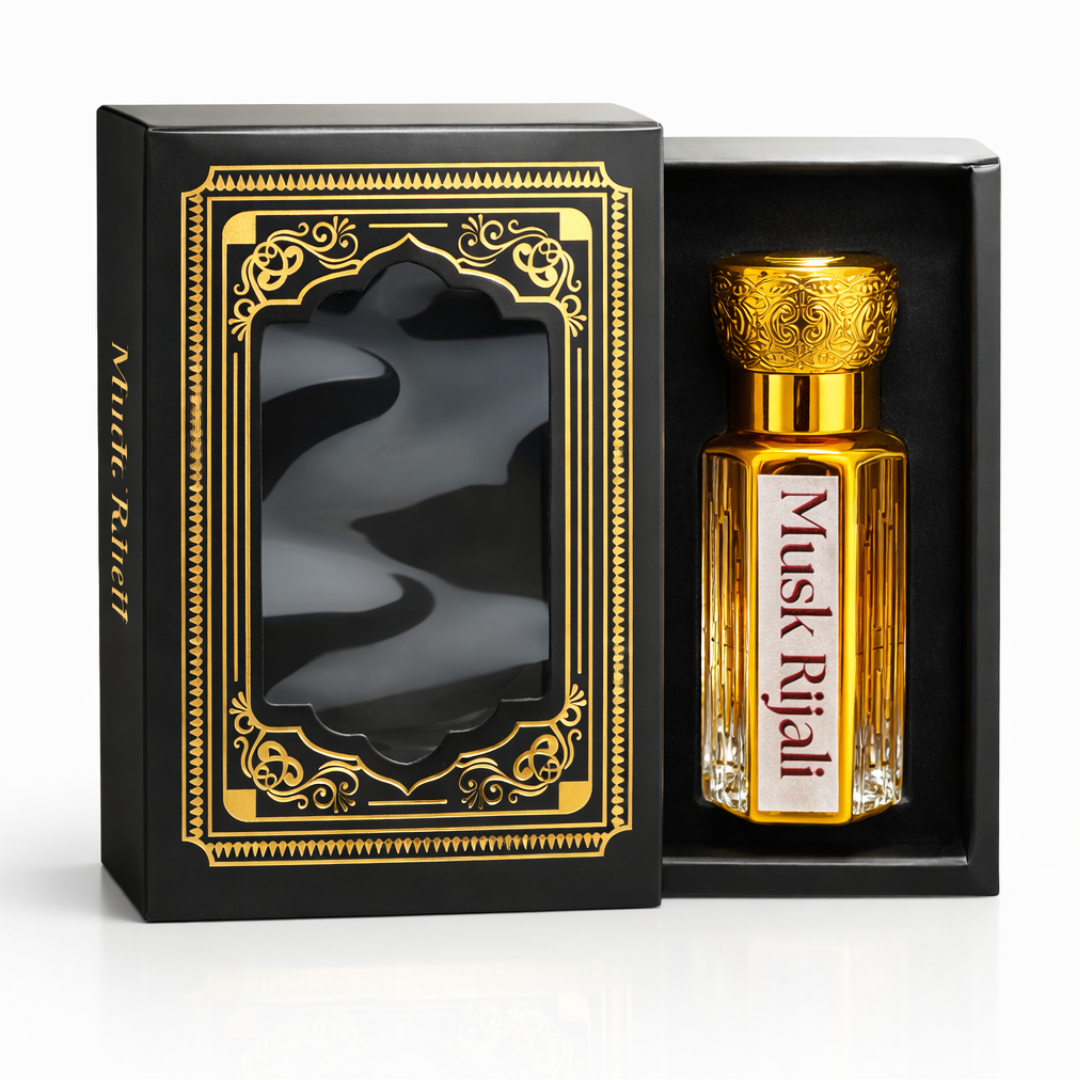 Musk Rijali Attar | Powerful Oriental Woody Fragrance for Men