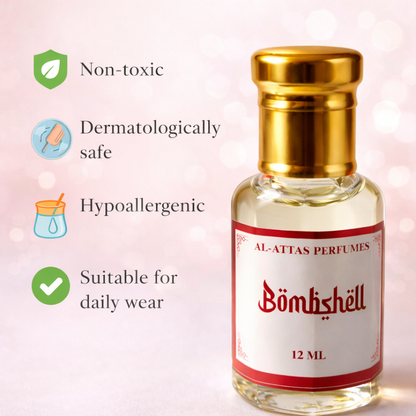Bomb Shell Luxury Attar | Sweet Fruity Floral by Al-Attas