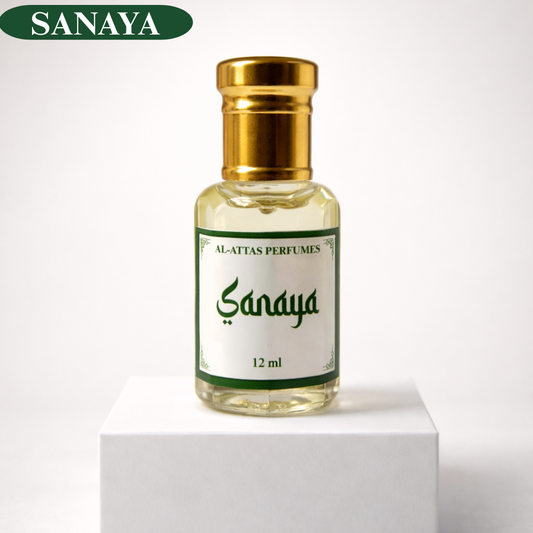 Sanaya  Attar | Warm Spicy Woody Musk Perfume for Men | AL-ATTAS