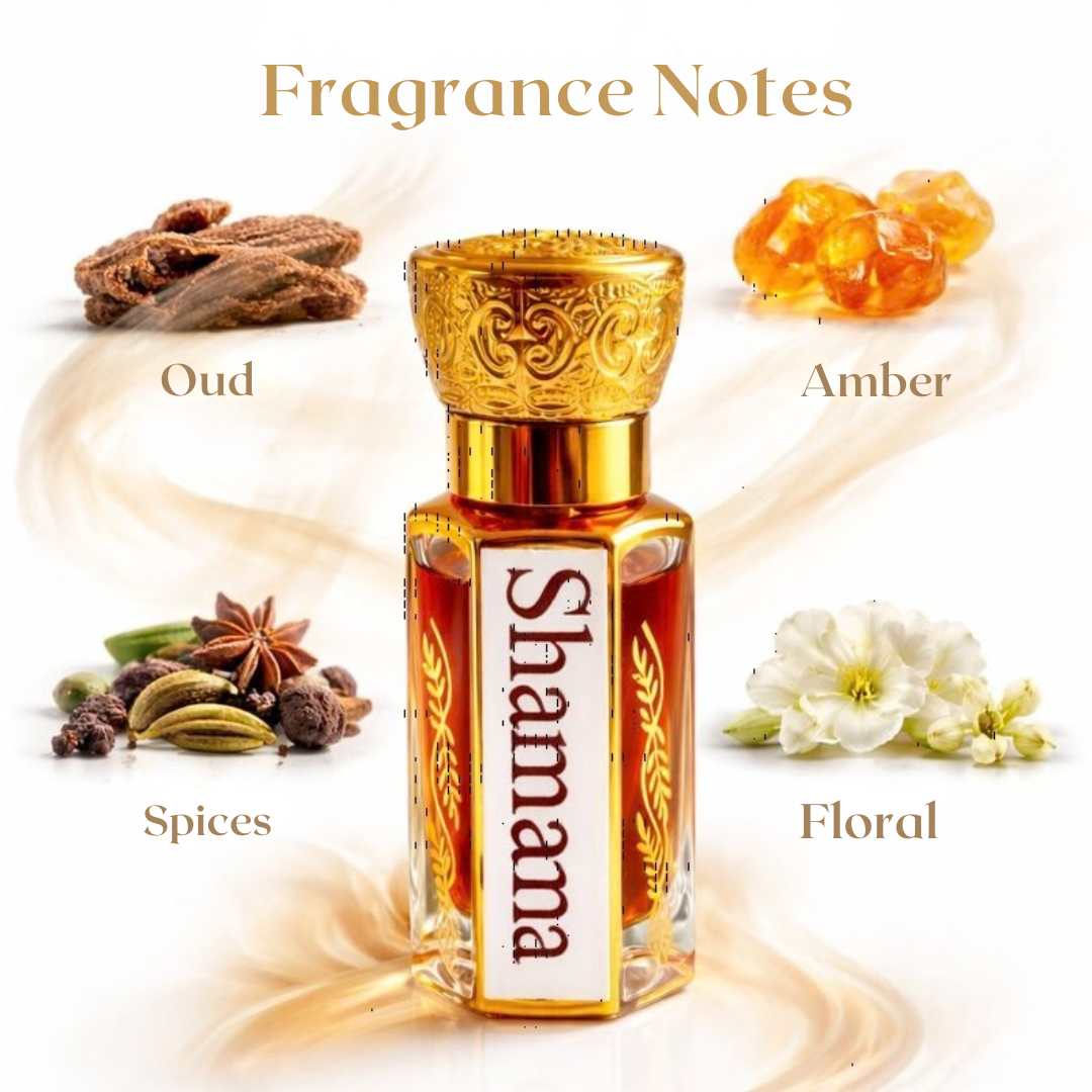 Shamamah Heritage Royal  Premium Herbal Attar for Men