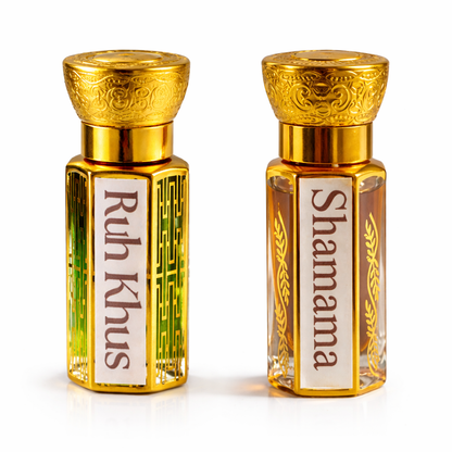Ruh Khus Attar – Sweet Earthy Woody Natural Perfume Al-Attas Perfume