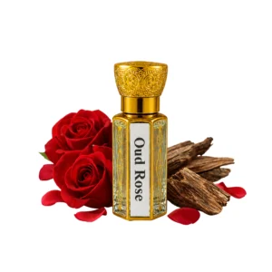 Oud Rose Attar | Alcohol Free Oud & Damask Rose
