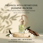 Jasmine Bloom Car Hanging Perfume | Jasmine Car Diffuser | 8.5 ML