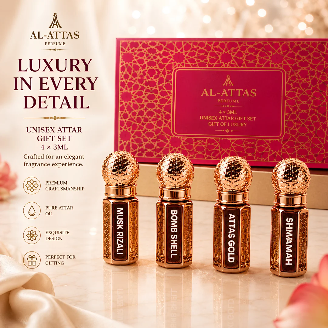 The Complete Unisex Attar Gift Set | 4 × 3ML - Image 5