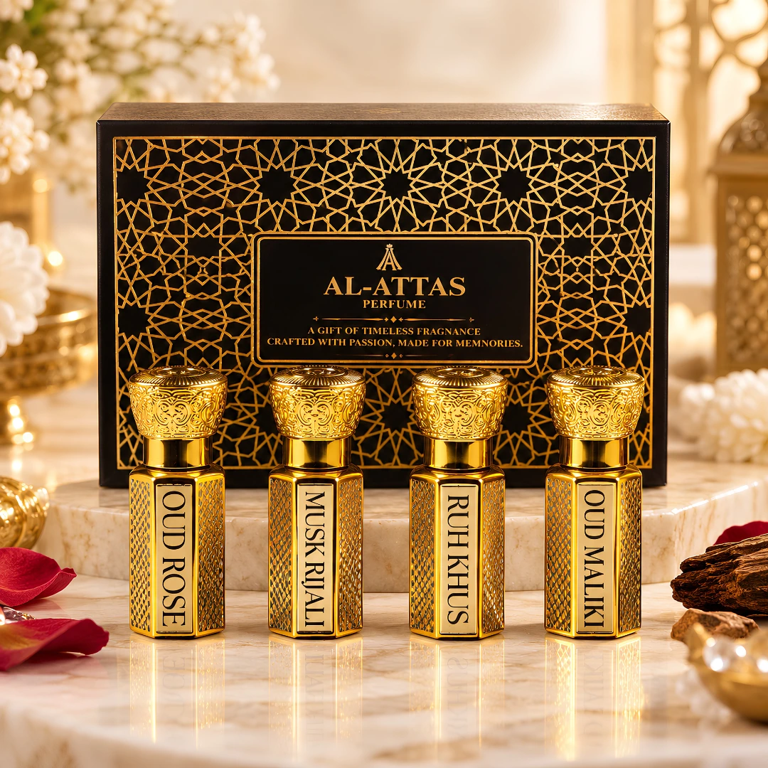 al-attas-premium-attar-combo-pack-oud-rose-musk-rijali-ruh-khus-oud-maliki-4-x-6ml-alcohol-free-attars